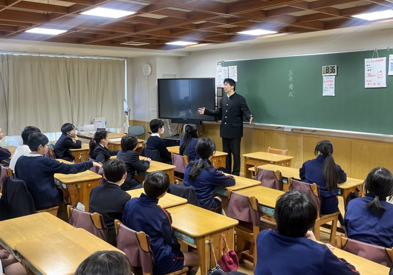 早稲田実業学校　授業