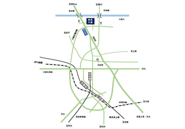 城西大学付属川越高校 アクセス