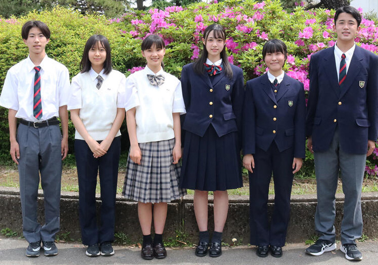 川越南高校の制服