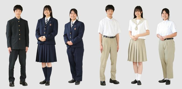 越谷南高校 制服