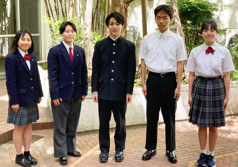 小山台高校　制服