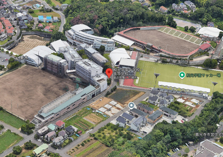 桐光学園高校　グラウンド