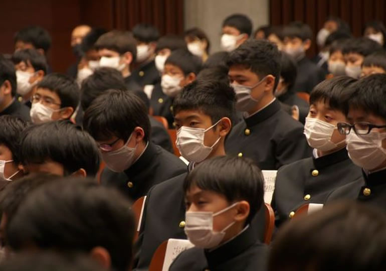 芝中学校の制服