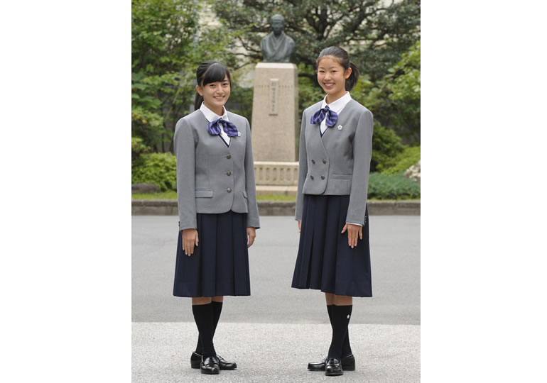 跡見学園中学校　制服