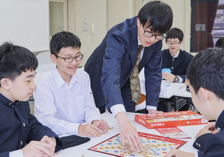 東福岡自彊館中　英語の特徴