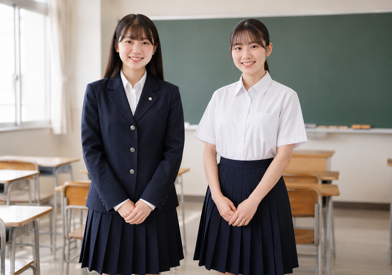 薬園台高校の制服