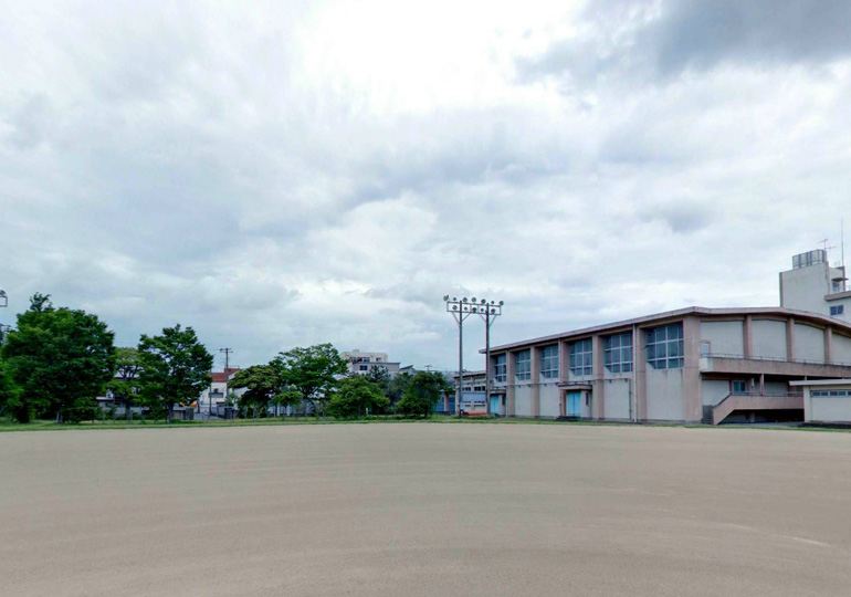 木更津東高校 校庭