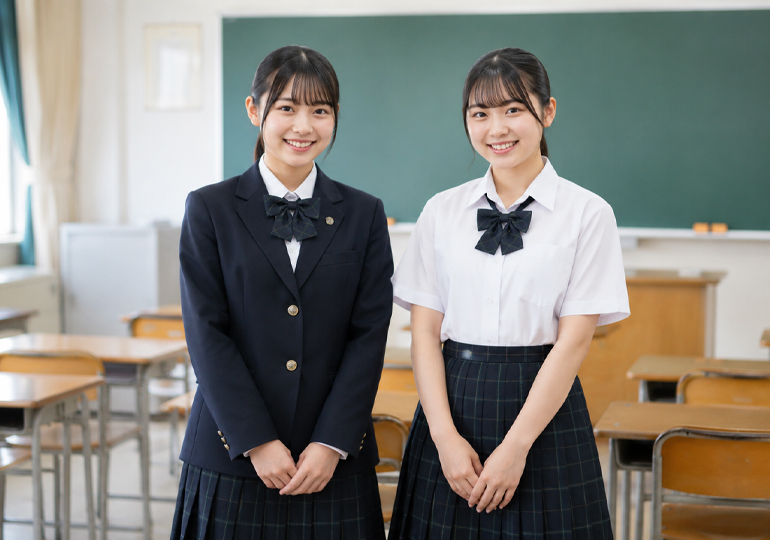 館山総合高等学校の制服