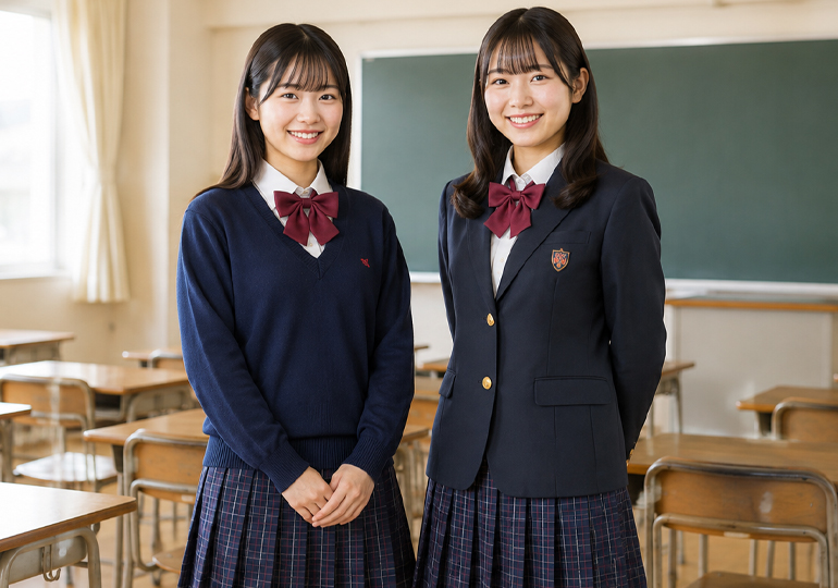 市川南高等学校の制服