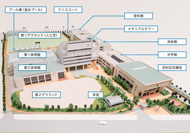 渋谷幕張高校 施設