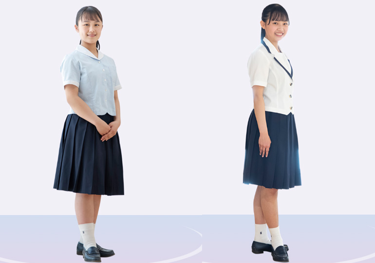 安田女子中学校の制服