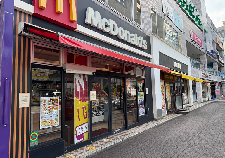 下総中山 マクドナルド
